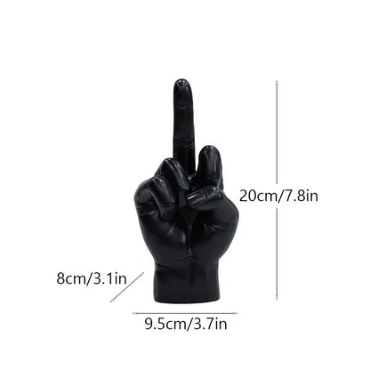 Figurka „Środkowy Palec” – Humorystyczna Ozdoba Idealna na Prezent